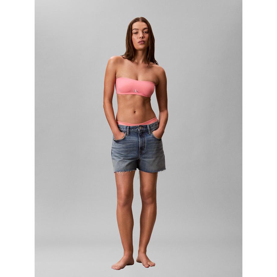 Calvin Klein Graphic Monogram Swim Top Bikini a Fascia  