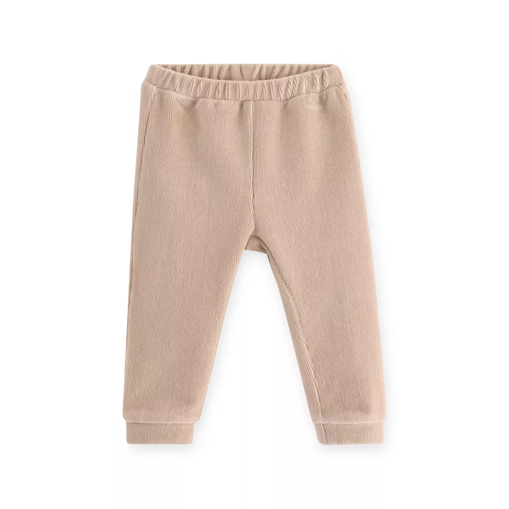 Lindex - Hose mit Gummizug, 62, Beige
