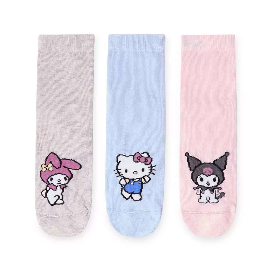 Lindex - Socken, 3er-Pack, 25/27, Hellblau