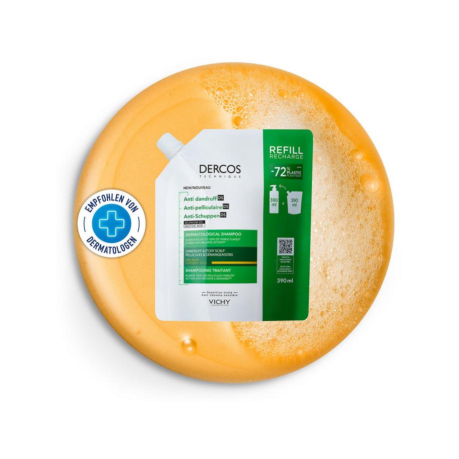 VICHY  Dercos Eco-Refill Shampoo Antiforfora Capelli Normali e Grassi 