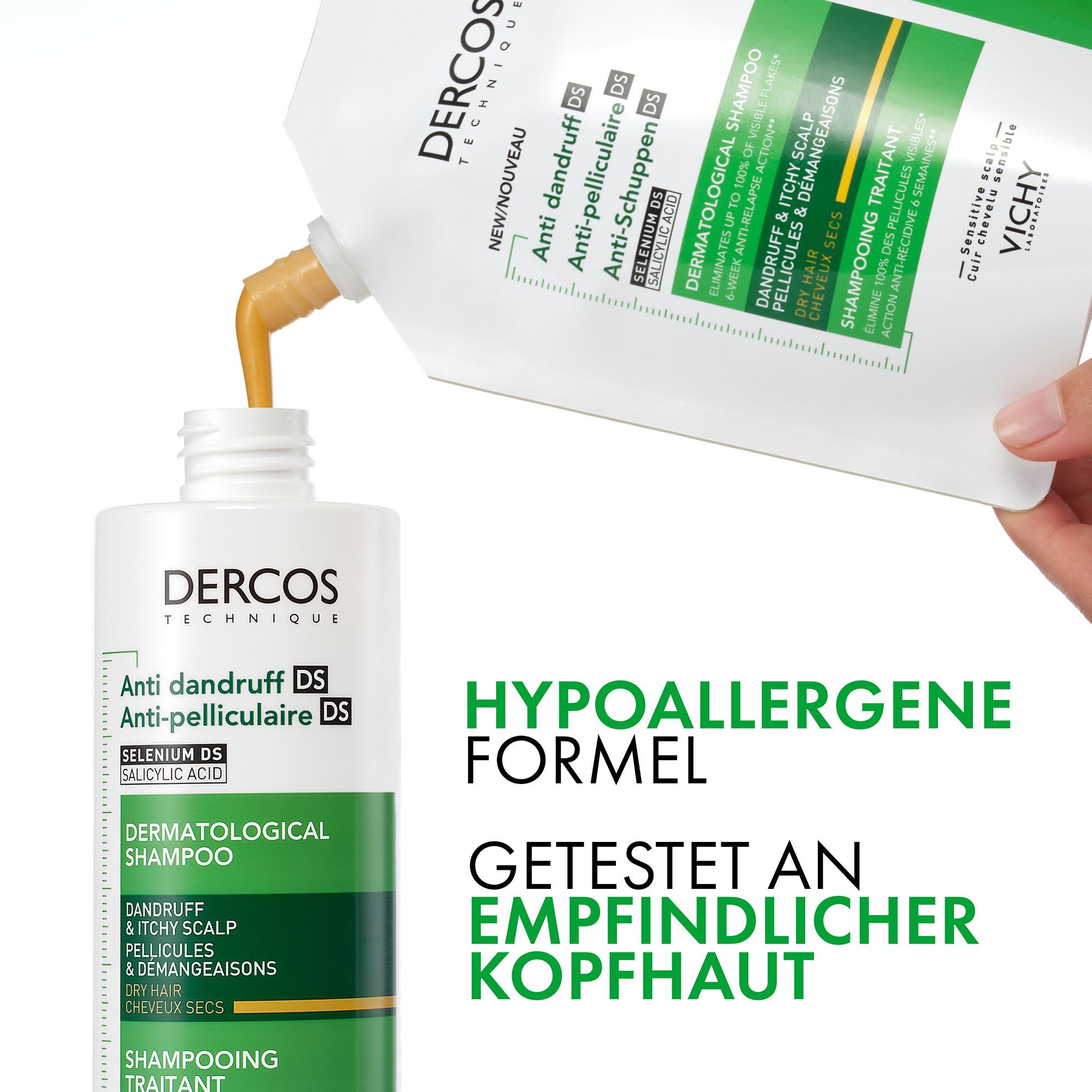 VICHY  Dercos Eco-Refill Anti-Schuppen-Shampoo für normales bis fettiges Haar 