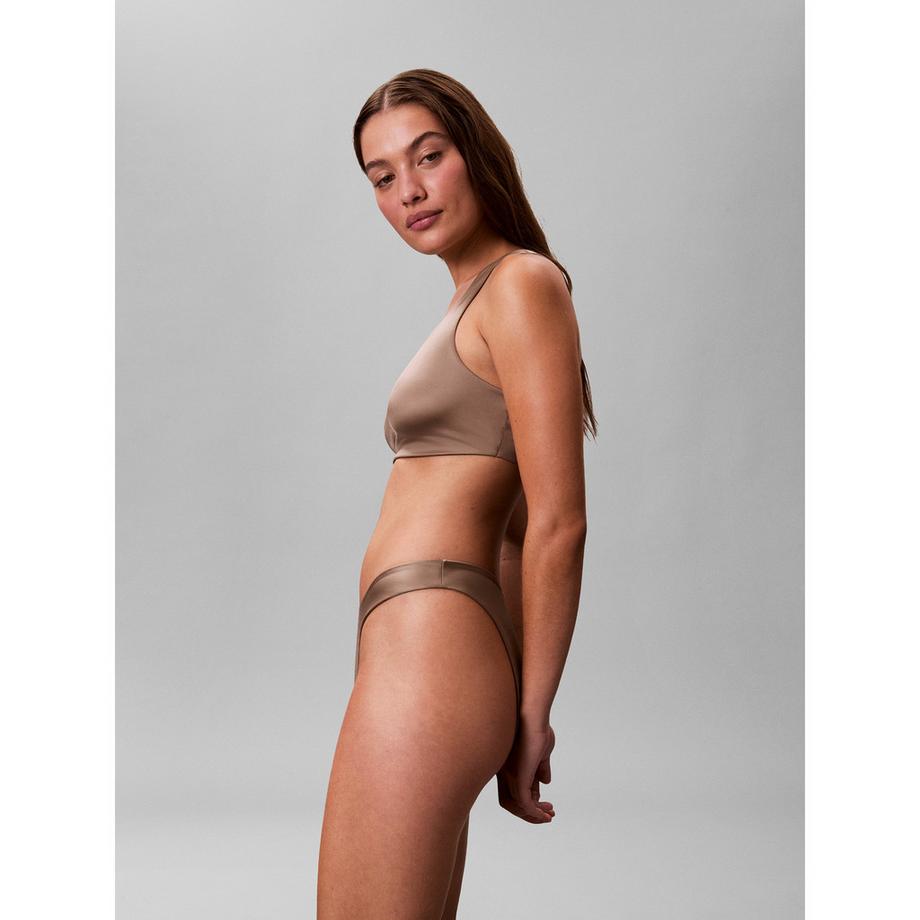 Calvin Klein Shine Swim Top bikini monospalla  