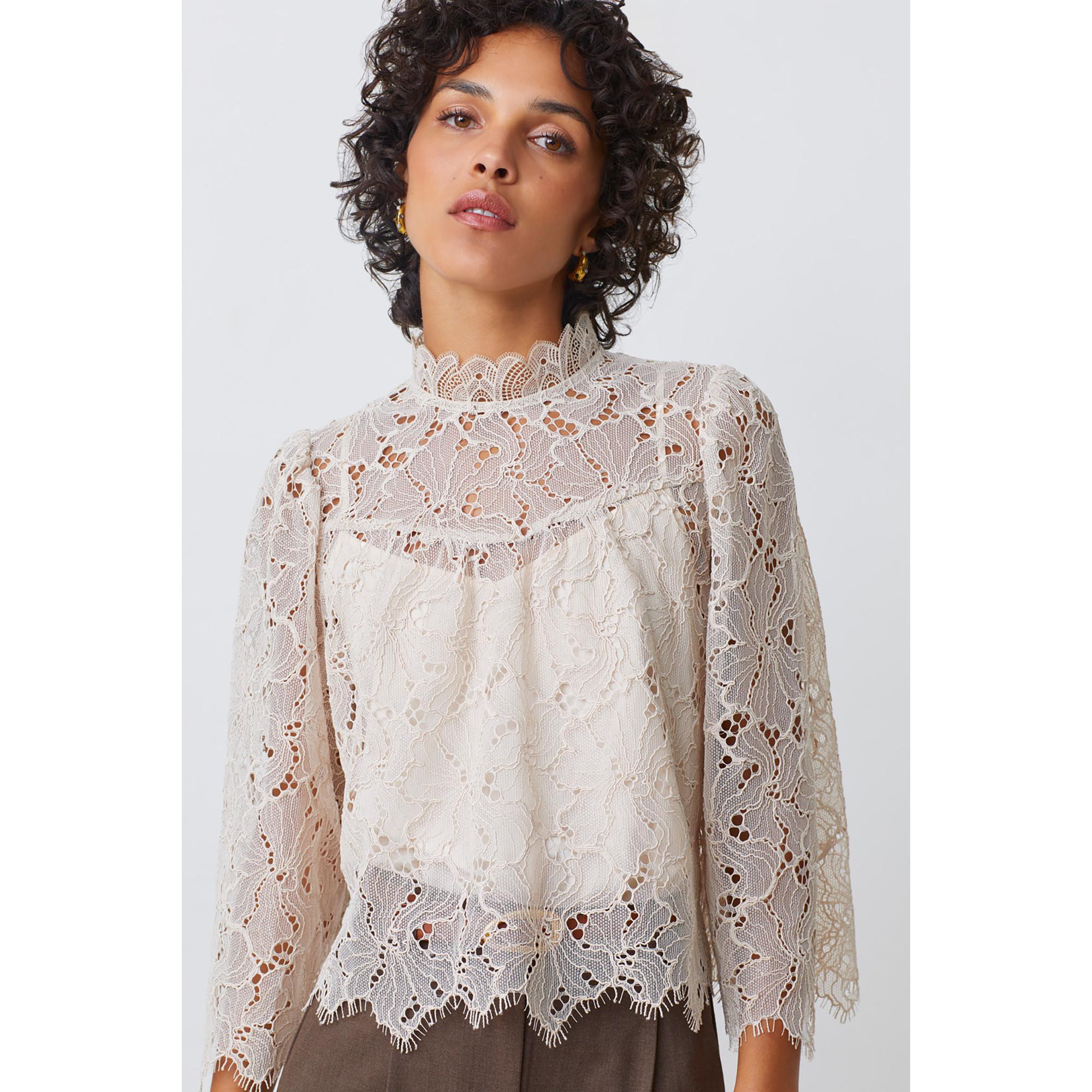 Suncoo Lucia Chemisier en Dentelle  