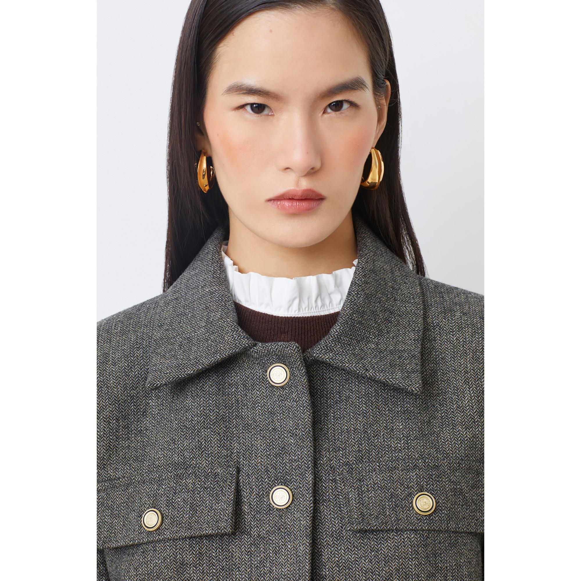 Suncoo Dexter Giacca Corta con Tasche a Patta  