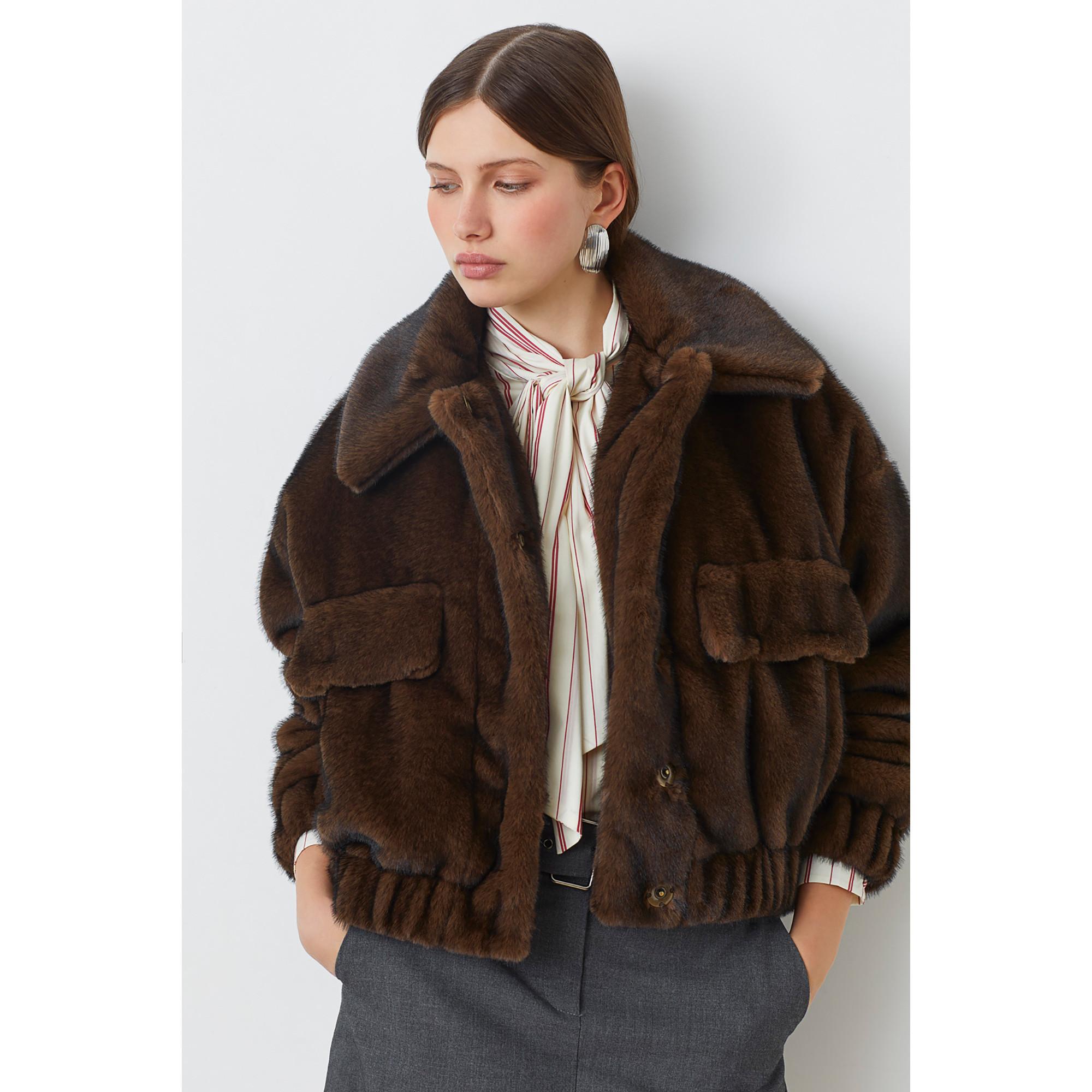 Suncoo Evan Kunstfellmantel  