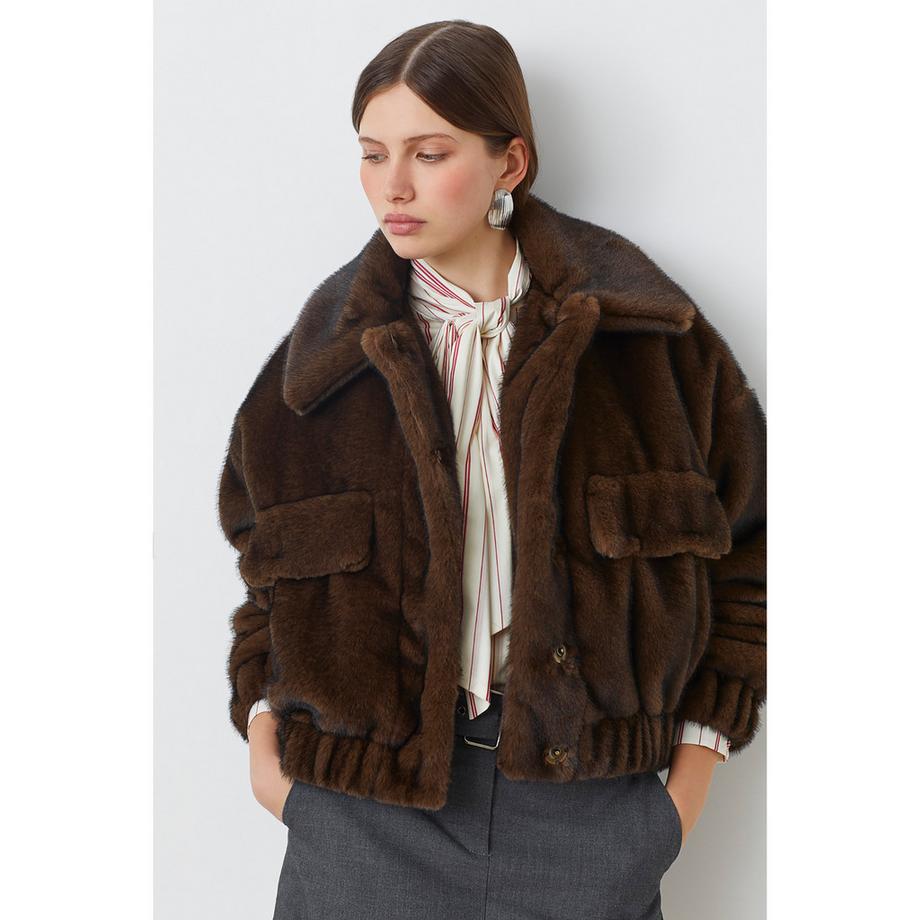 Suncoo Evan Kunstfellmantel  