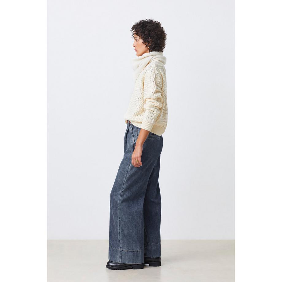 Suncoo Rudy Relaxed Loose Fit Jeans  