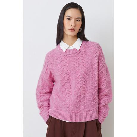 Suncoo Phelini Strukturierter Strickpullover  