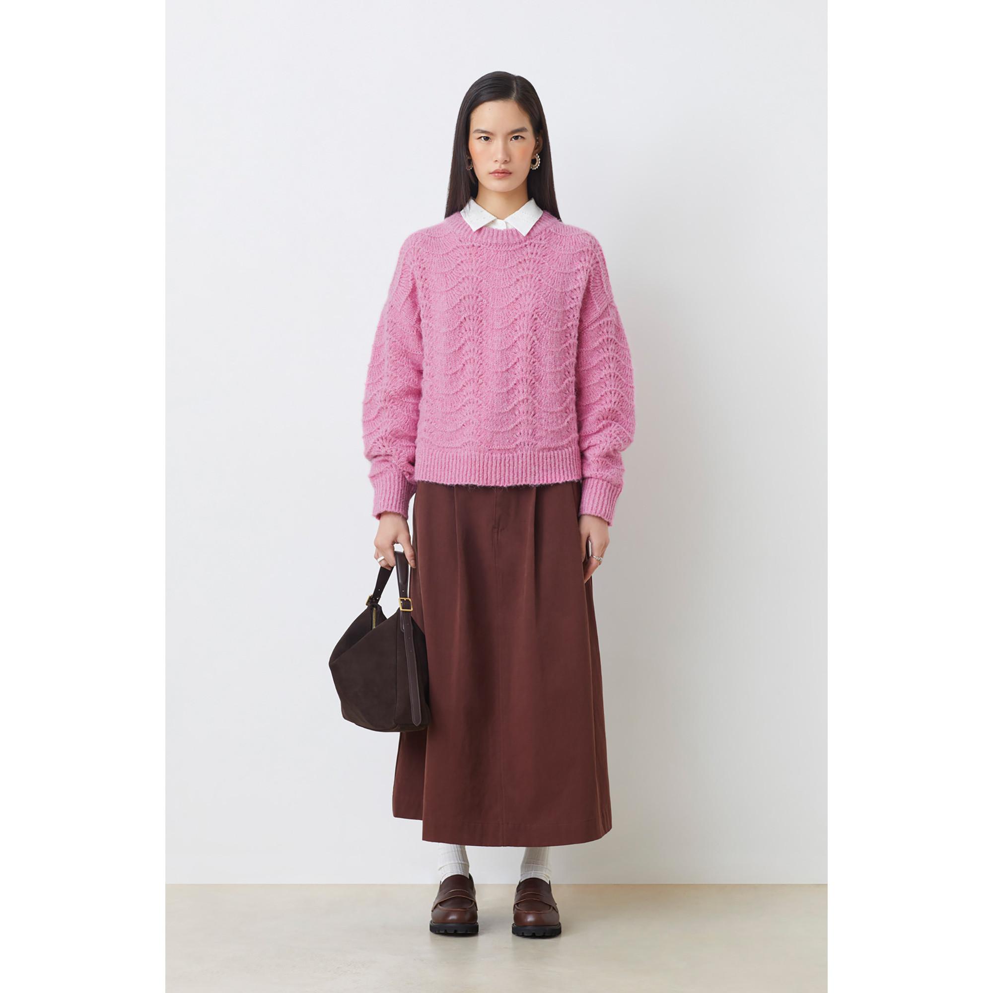 Suncoo Phelini Strukturierter Strickpullover  