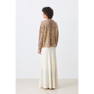 Suncoo Pleoli Leopardenmuster Pullover  