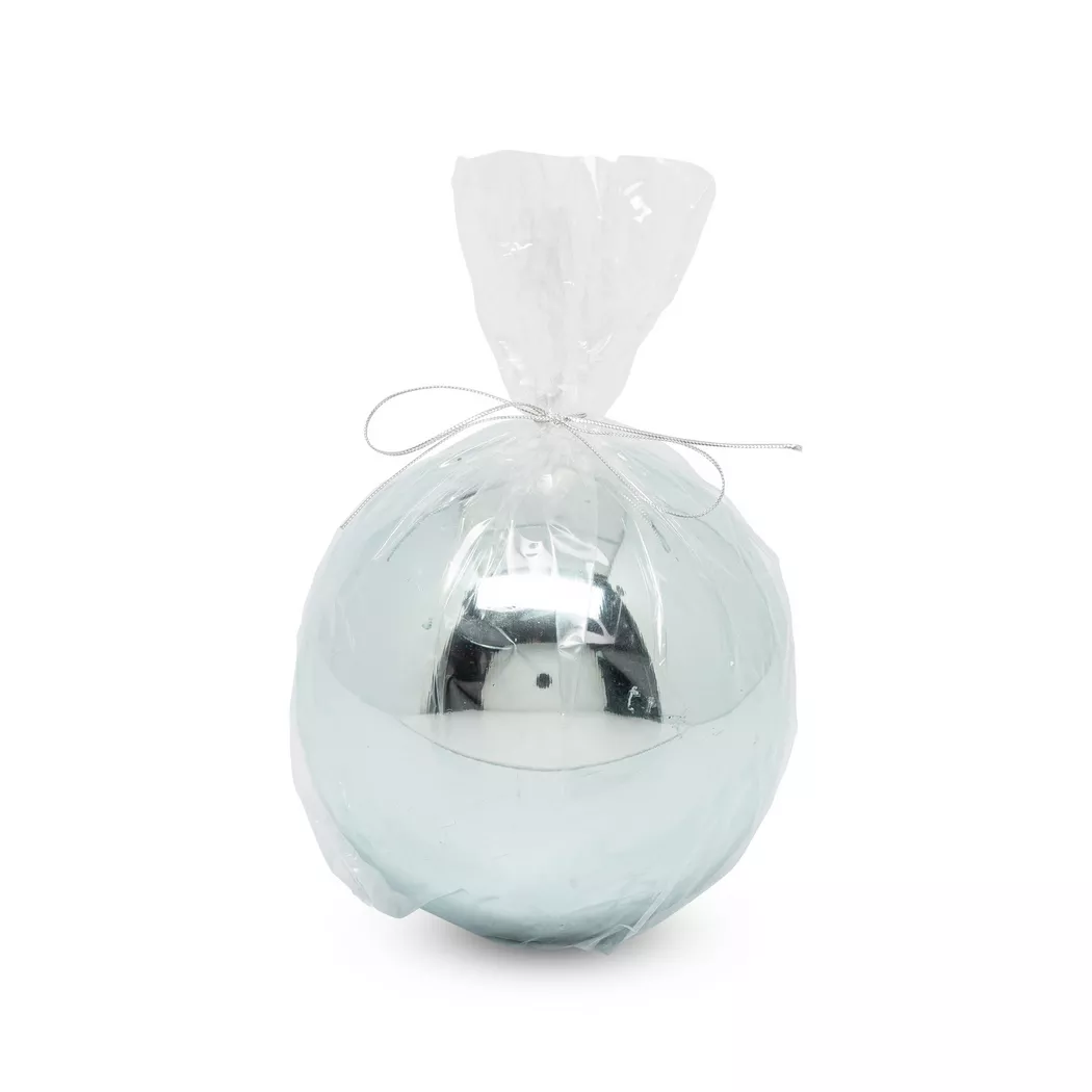 Manor - Kugelkerze, 12 cm durchm., Hellblau