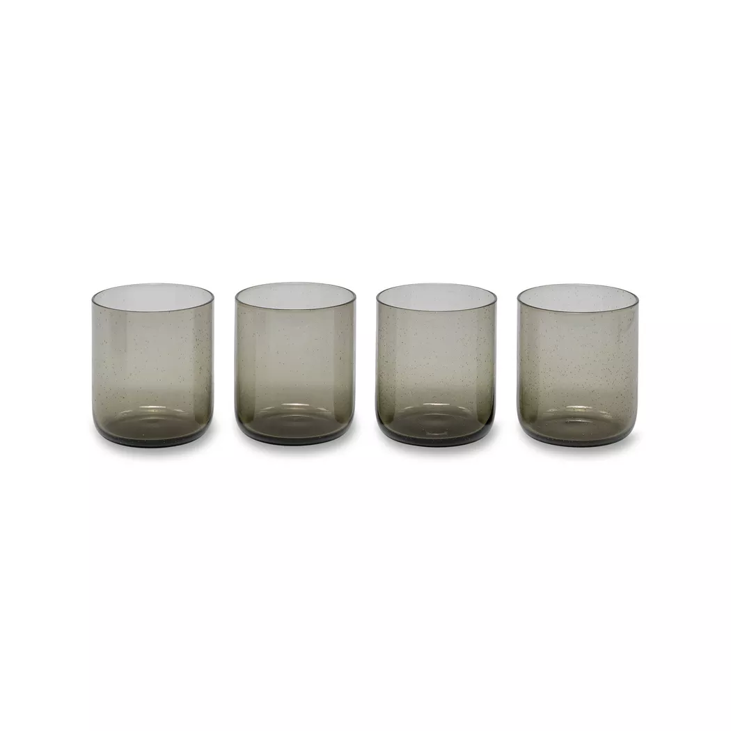 Manor - 4 teiliges Gläser-Set, 310 ml, Rauch