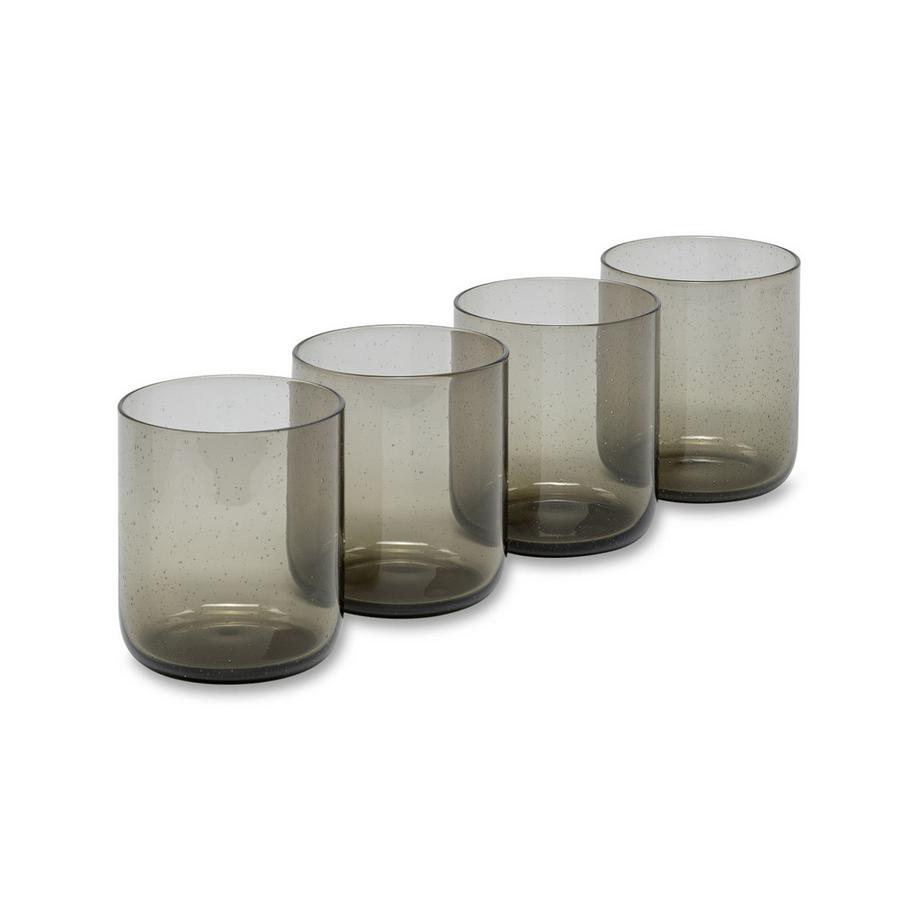 Manor 4 teiliges Gläser-Set Smoky 