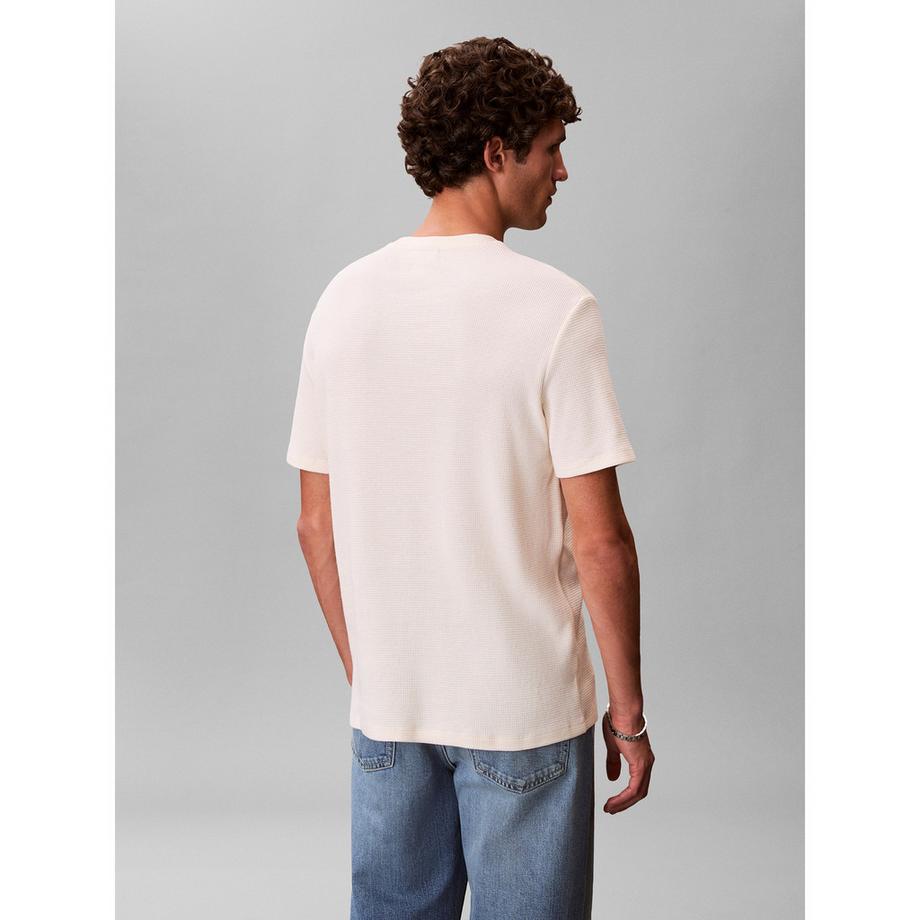 Calvin Klein Jeans Waffelstrick Regular Fit T-Shirt  