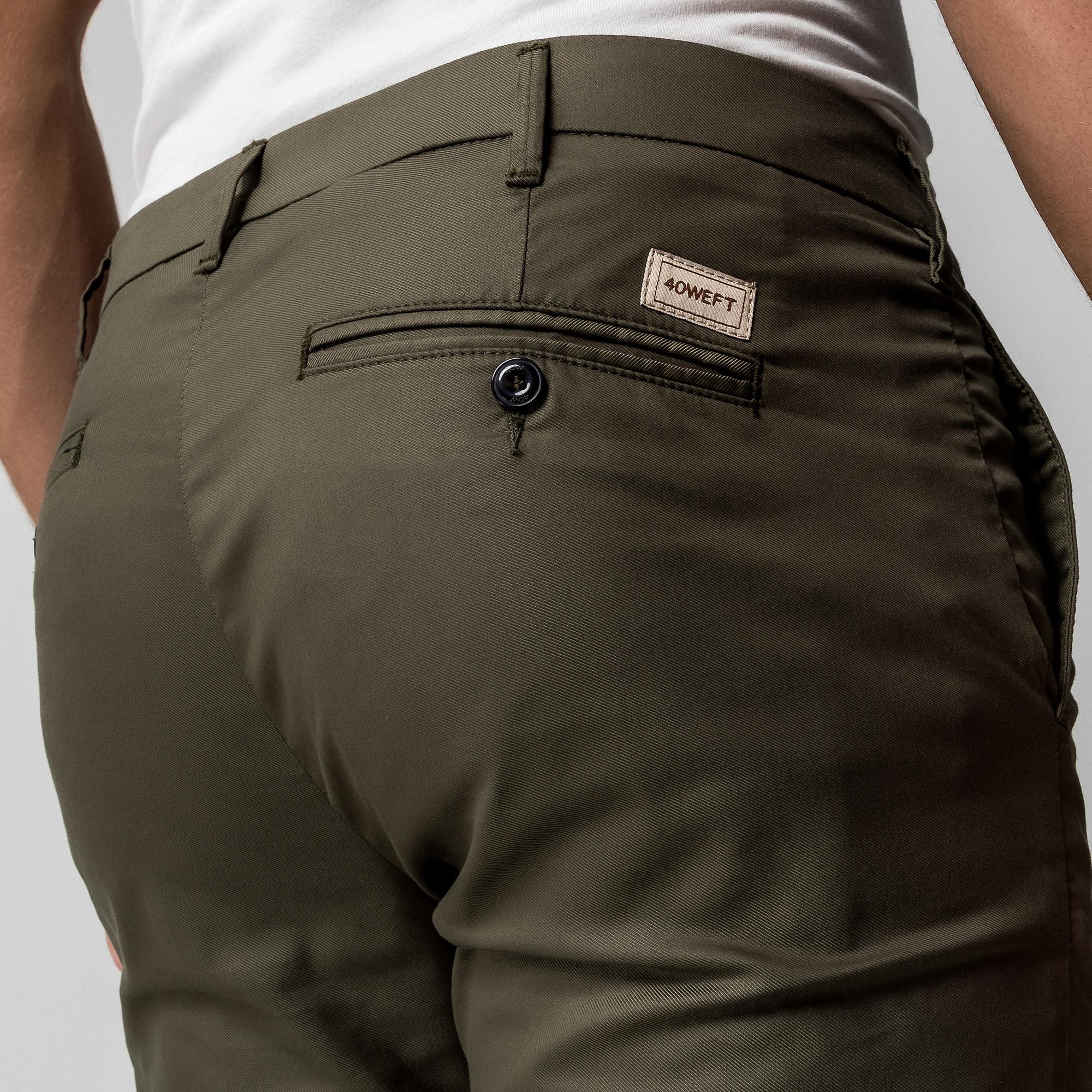 40 Weft Lenny 2440 Chino Slim Fit Pantalon  