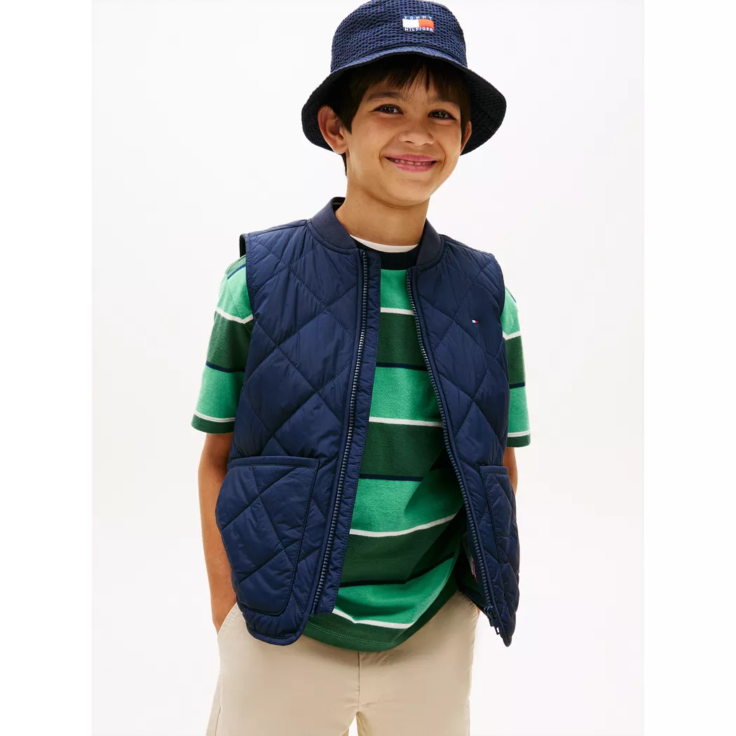 Tommy Hilfiger - Ärmellose Jacke, 8A, Marine