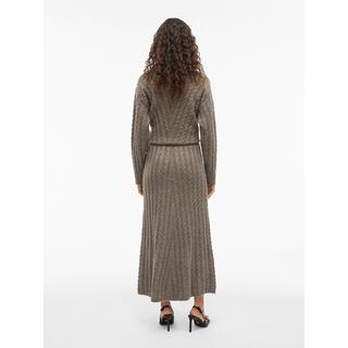 VILA Zopfmuster Maxi Rock  