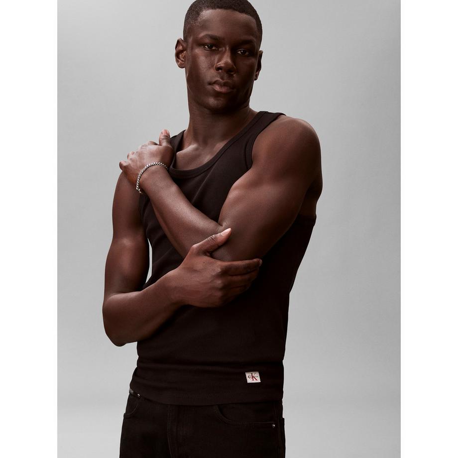 Calvin Klein Jeans Débardeur côtelé  