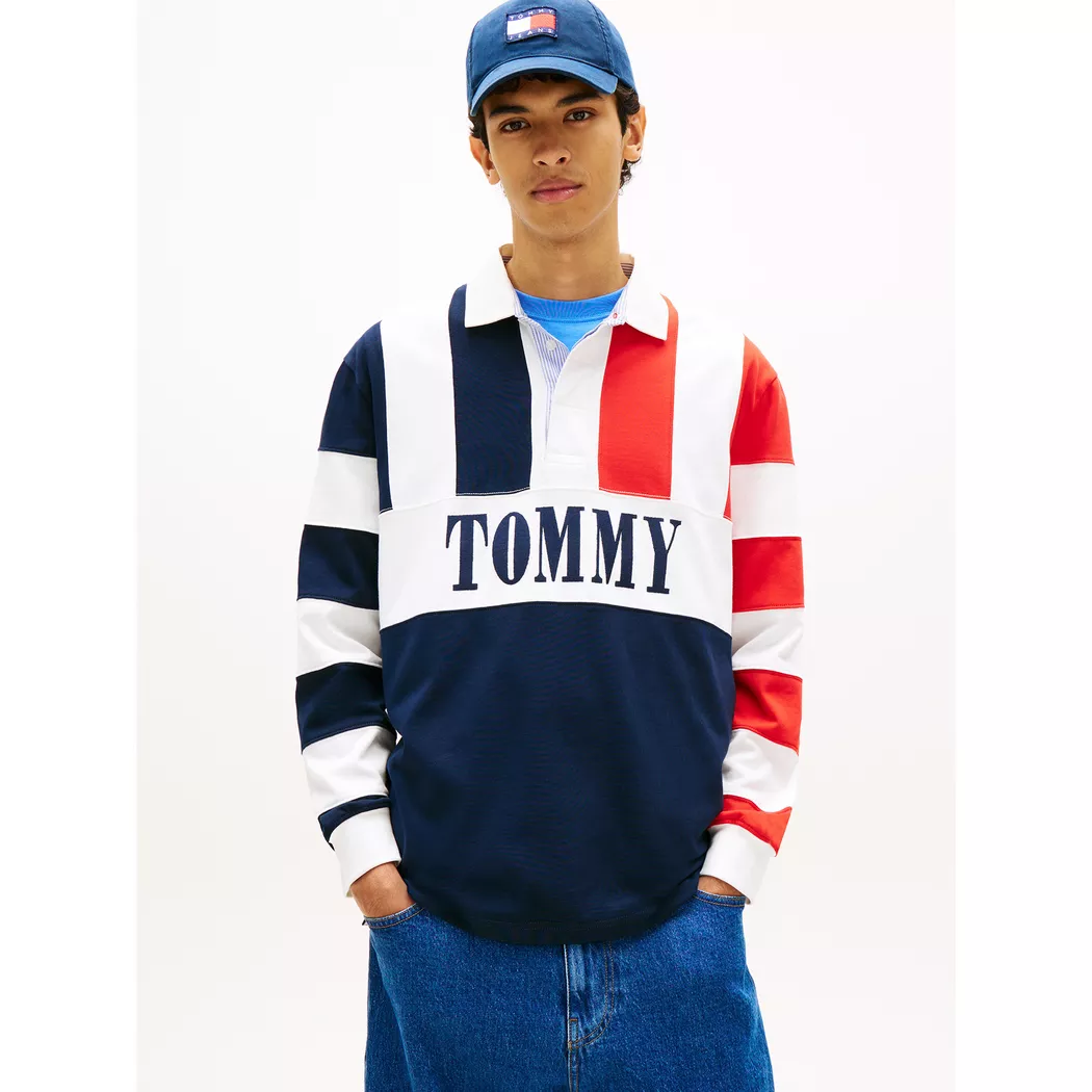 Tommy Jeans - Polo - Taille XL Bleu homme