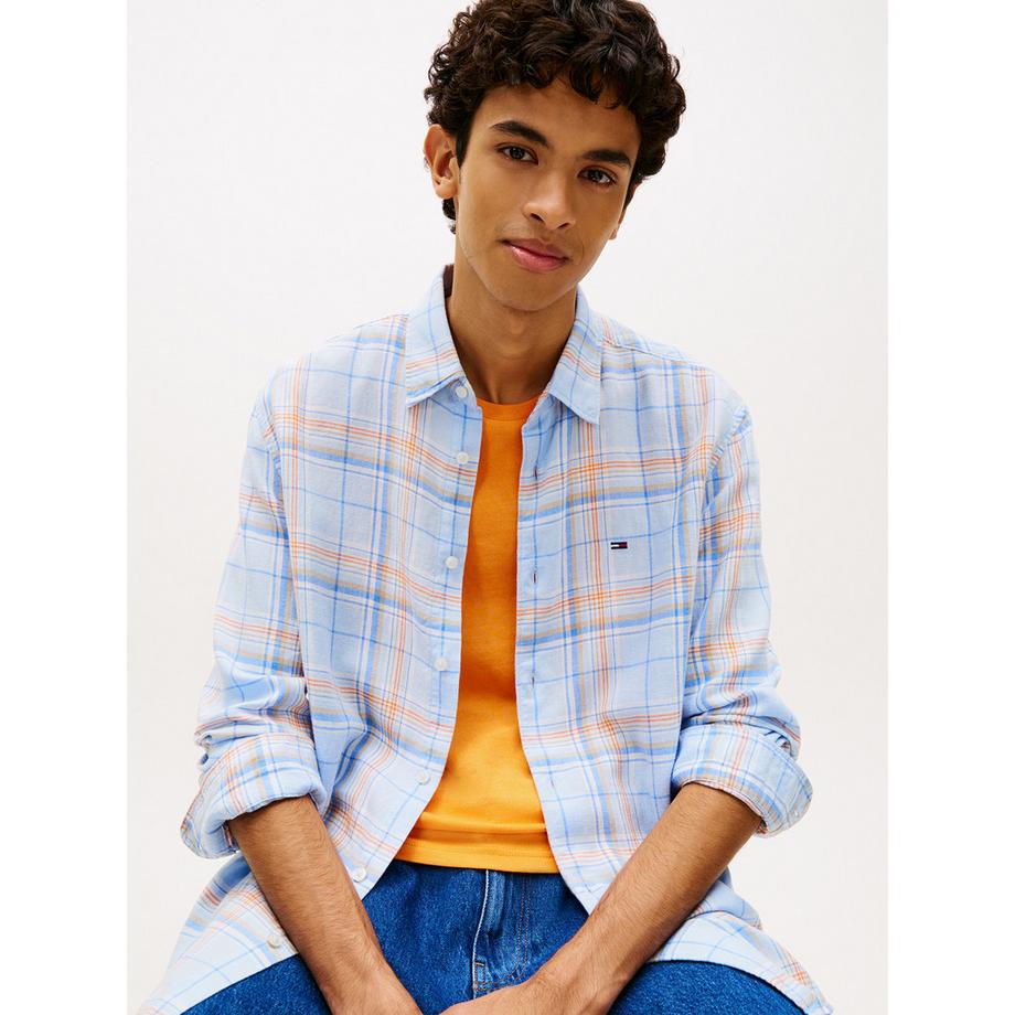 TOMMY JEANS Chemise à carreaux à manches longues  