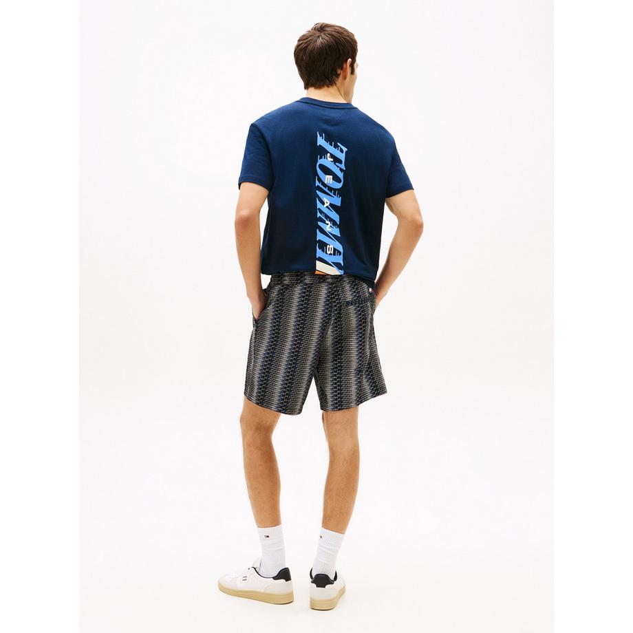 TOMMY JEANS Gemusterte Shorts mit Kordelzug  