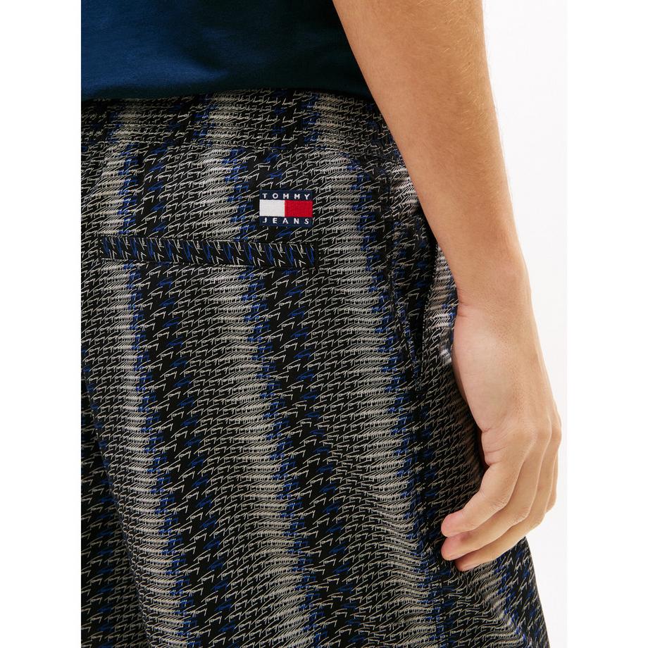 TOMMY JEANS Gemusterte Shorts mit Kordelzug  