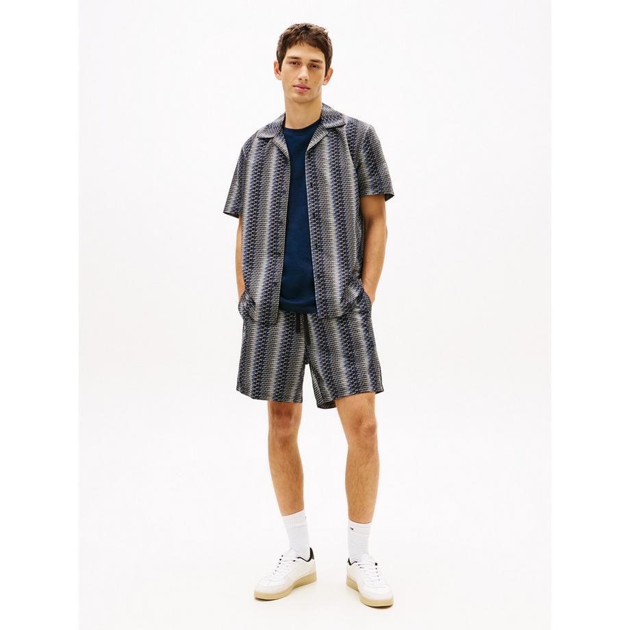 TOMMY JEANS Gemusterte Shorts mit Kordelzug  
