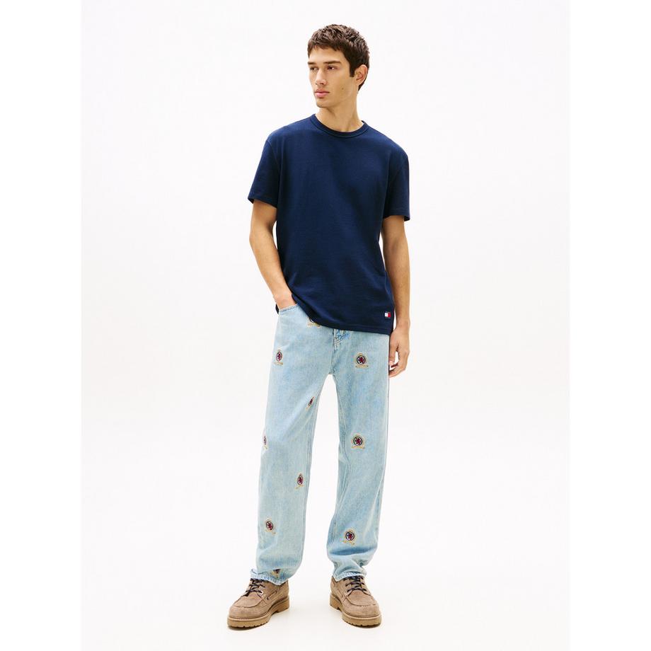 TOMMY JEANS Waffelstrick T-Shirt  