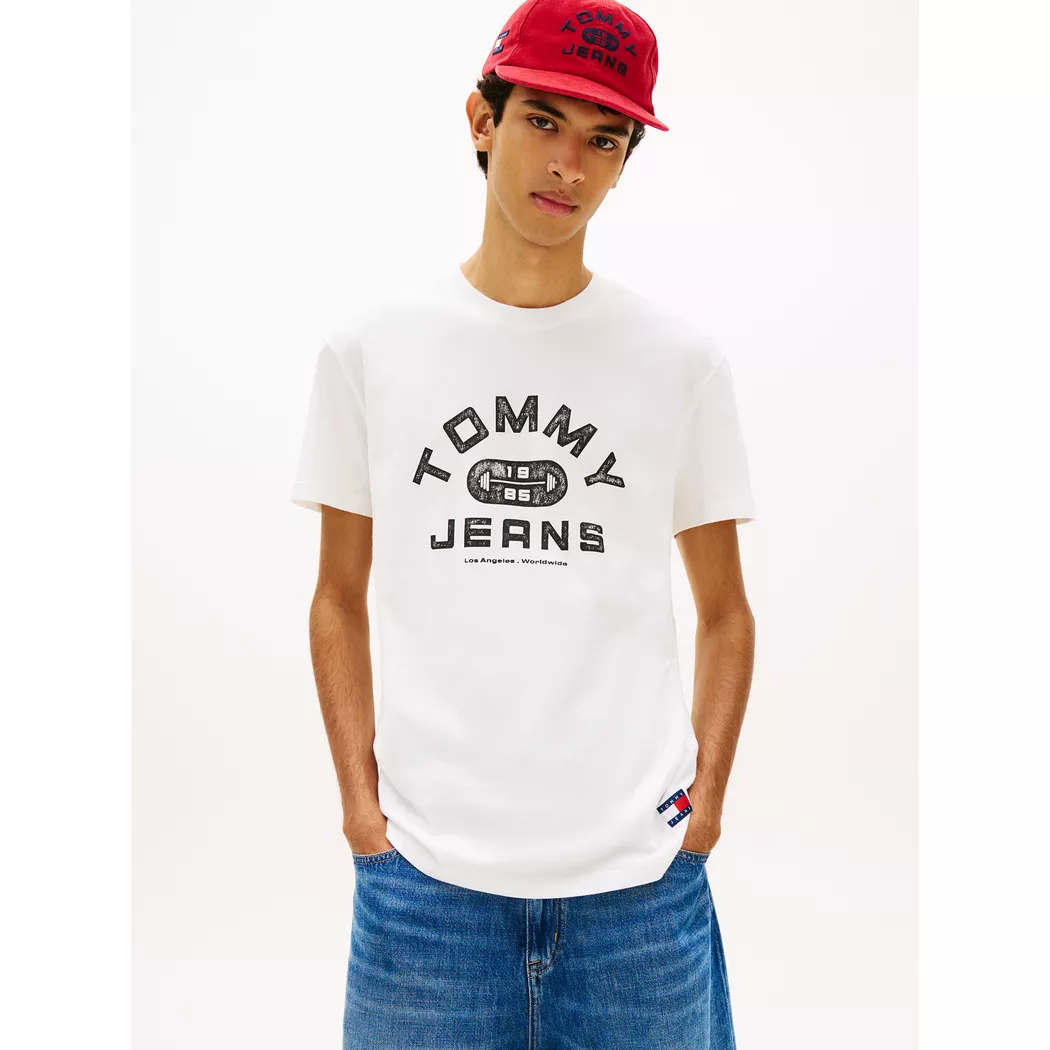 TOMMY JEANS T-Shirt  weiss   XXL herren 2