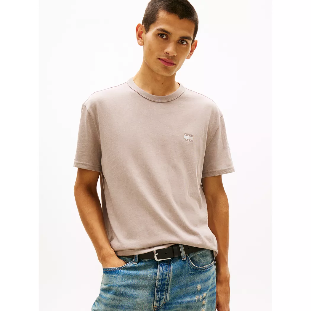 Tommy Jeans - T-Shirt, für Herren, Sand, Größe M