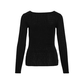 VILA Langarm Bluse V-Ausschnitt  