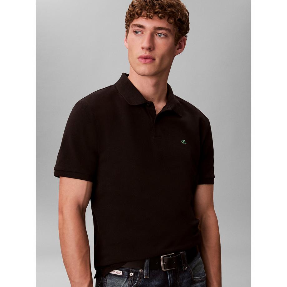 Calvin Klein Jeans SS Casual Pique Classic Polo Maniche Corte  