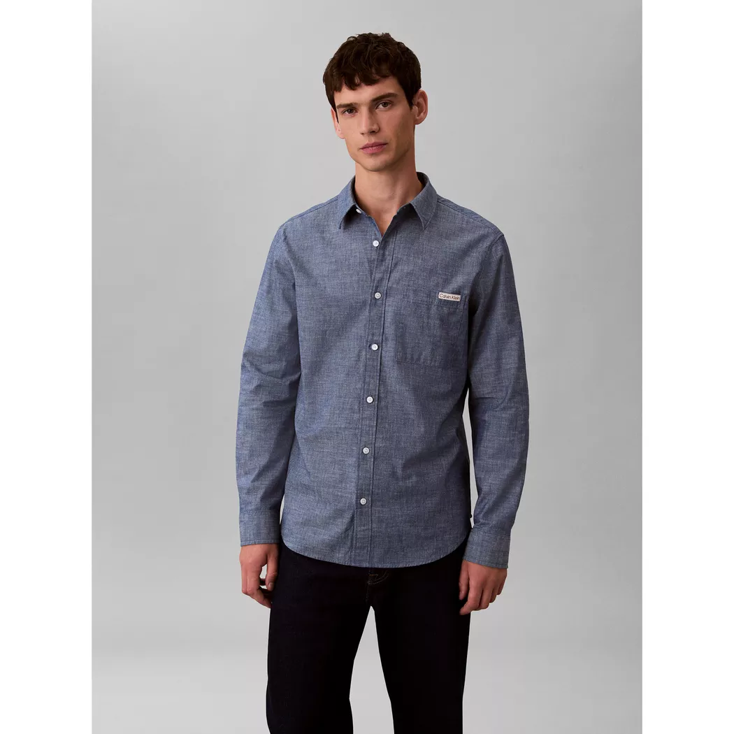Calvin Klein Jeans Men's Shirt Sky Blue L