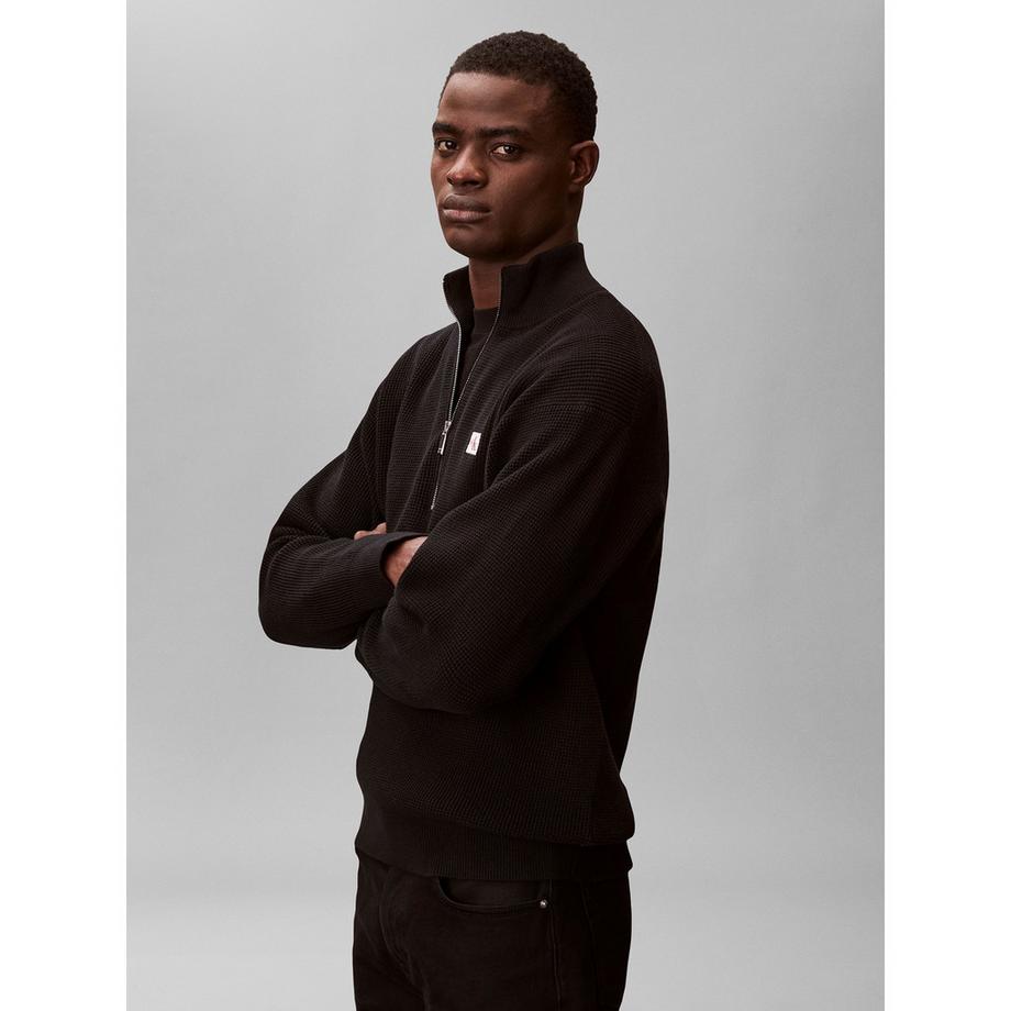 Calvin Klein Jeans Sweatshirt Half-Zip Regular Fit  