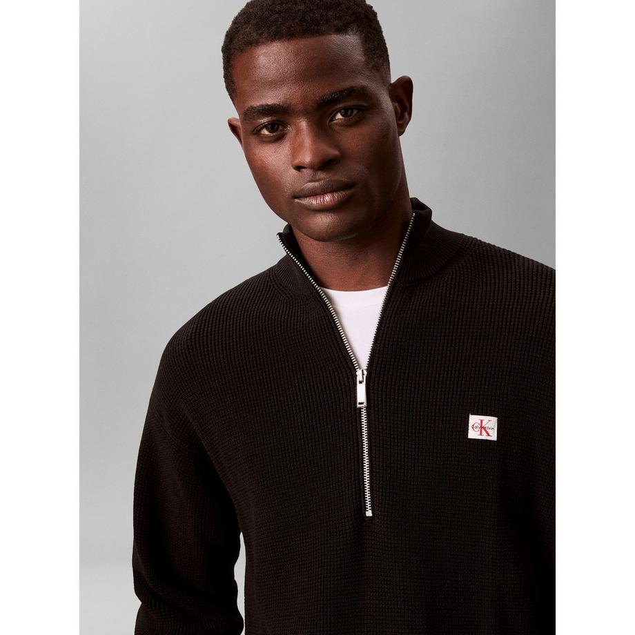 Calvin Klein Jeans Sweatshirt Half-Zip Regular Fit  