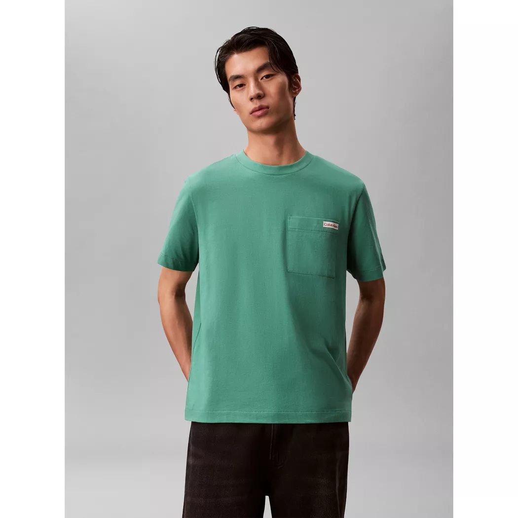 Calvin Klein Jeans - T-Shirt, für Herren, Grün, Größe M