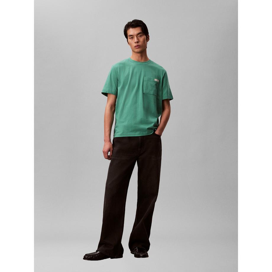 Calvin Klein Jeans T-shirt à manches courtes avec poche poitrine  