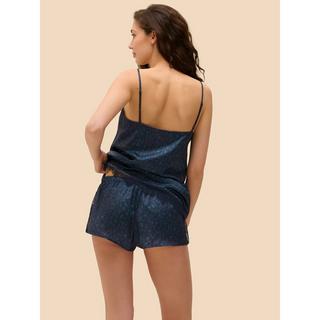 SIMONE PERELE Satin Dentelle Maillot Corps Sans Manches  