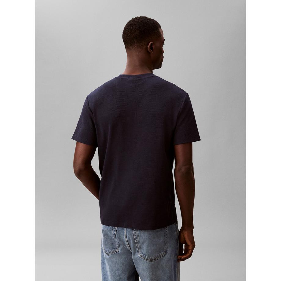 Calvin Klein Jeans Waffelstrick Regular Fit T-Shirt  