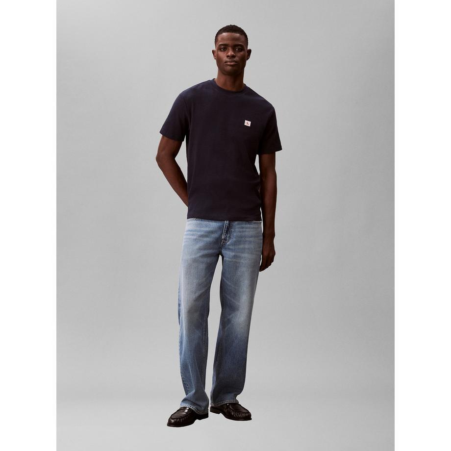 Calvin Klein Jeans Waffelstrick Regular Fit T-Shirt  