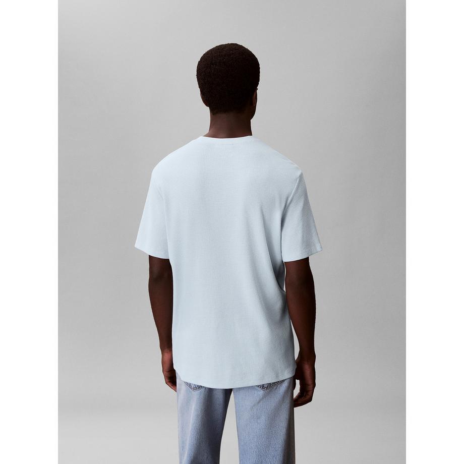 Calvin Klein Jeans T-shirt Regular Fit en maille gaufrée  