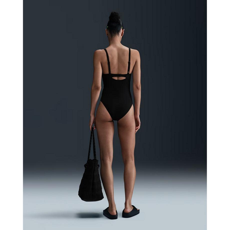 NIKE  EFFORTLESS ESSENTIAL V-NECK ONE PIECE Costume da bagno 