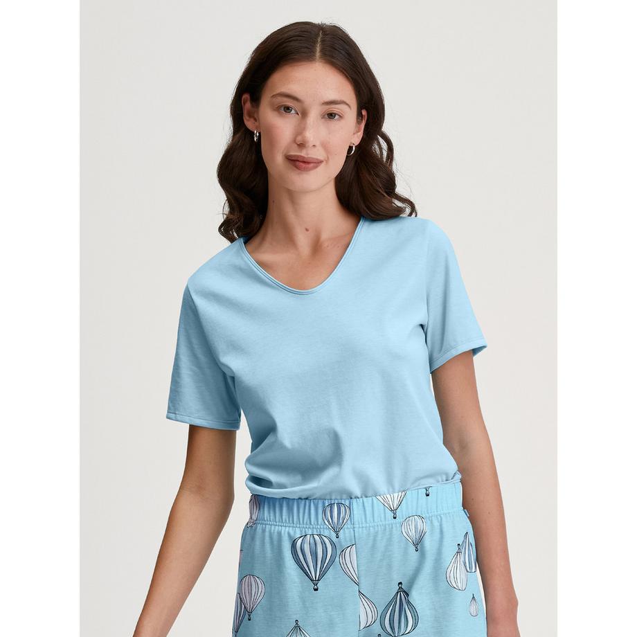 CALIDA Favourites Botanic Maglia Maniche Corte Scollo a V  