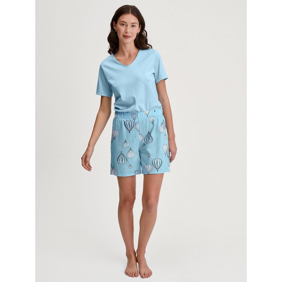 CALIDA Favourites Botanic Maglia Maniche Corte Scollo a V  