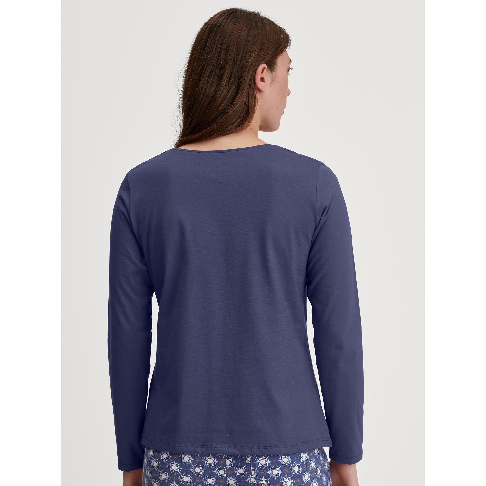 CALIDA Maglia Maniche Lunghe Scollo a V  