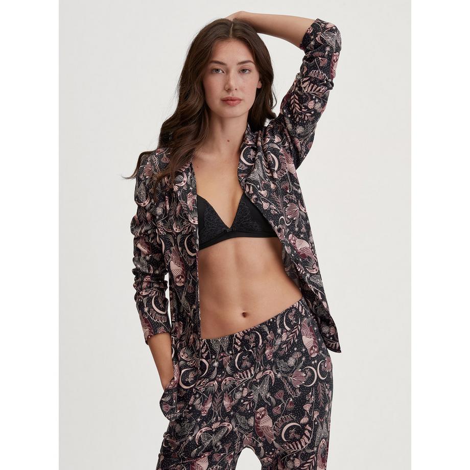 CALIDA Langarm Pyjama Shirt  