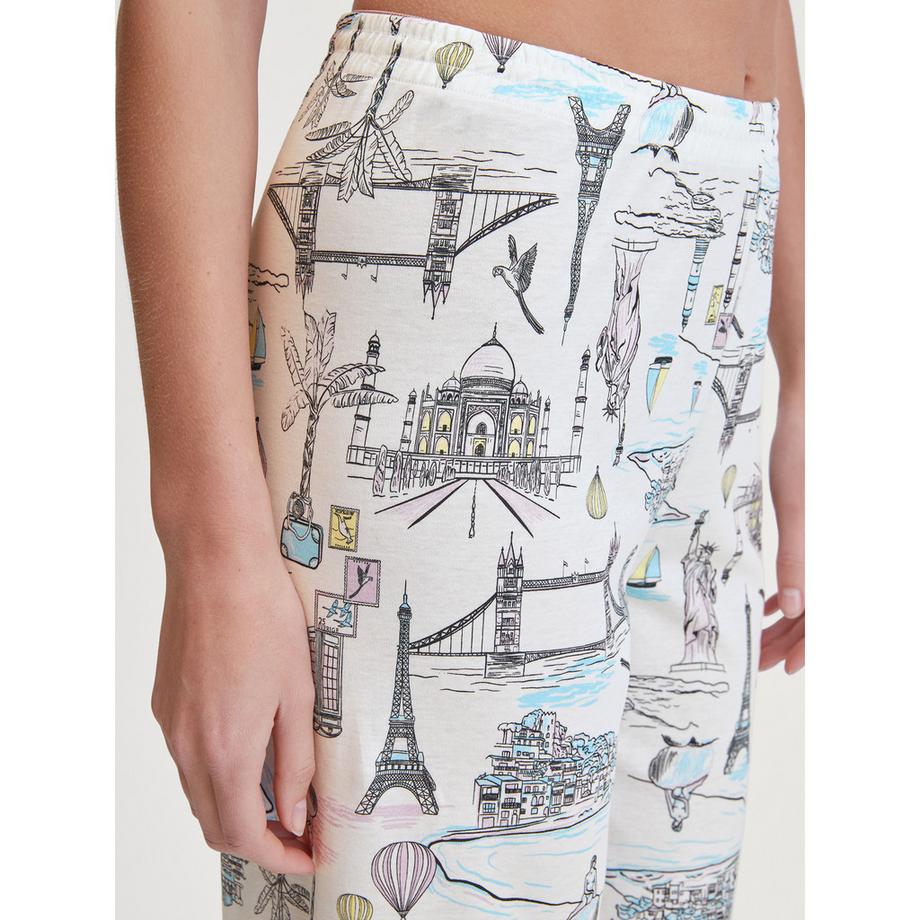 CALIDA Bedruckte Cropped Hose  