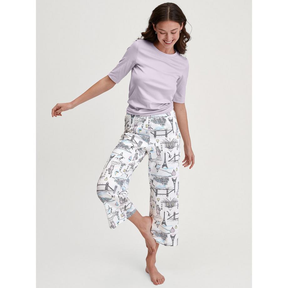 CALIDA Bedruckte Cropped Hose  