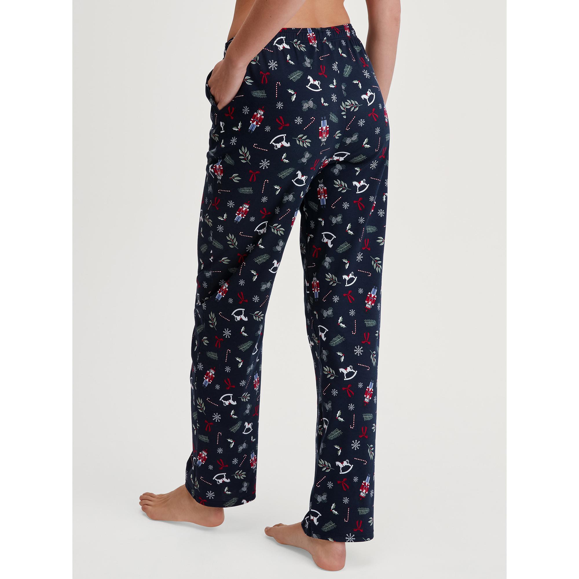 CALIDA Pantalon Lounge Imprimé Noël  