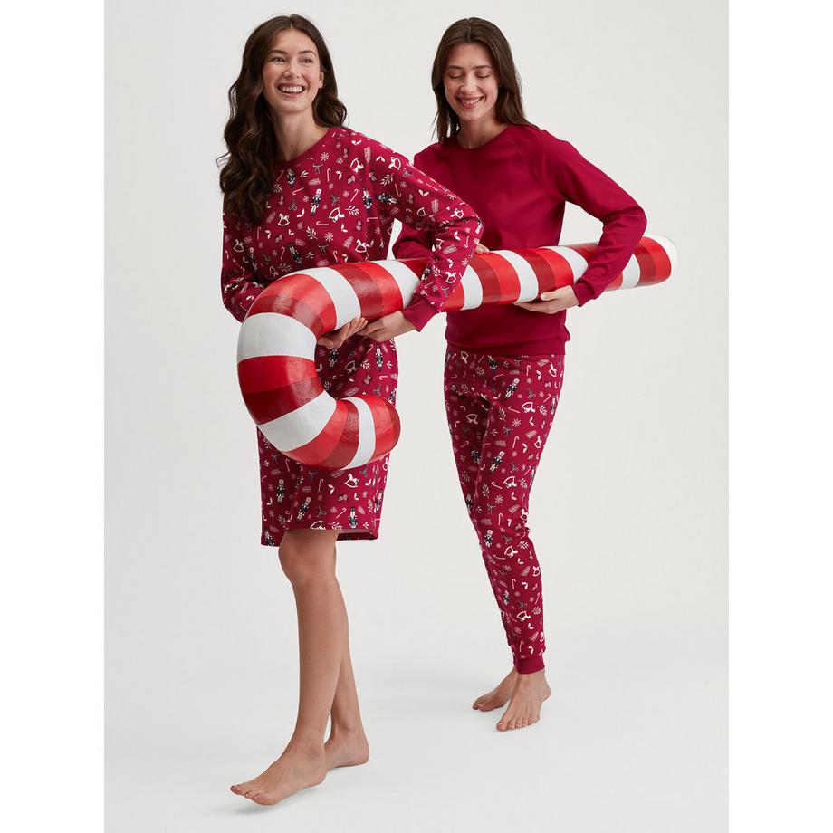 CALIDA Bedrucktes Langarm Sleepshirt  